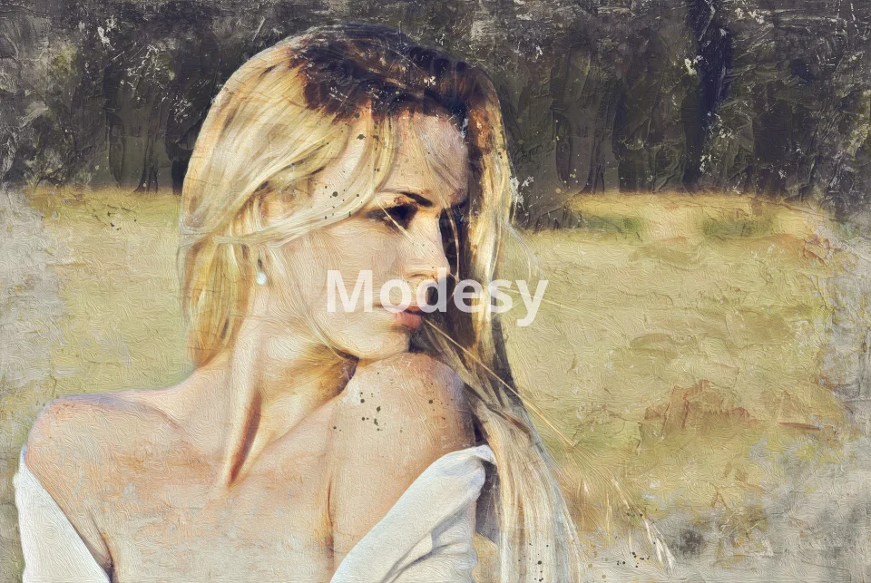 Women vintage collage art design