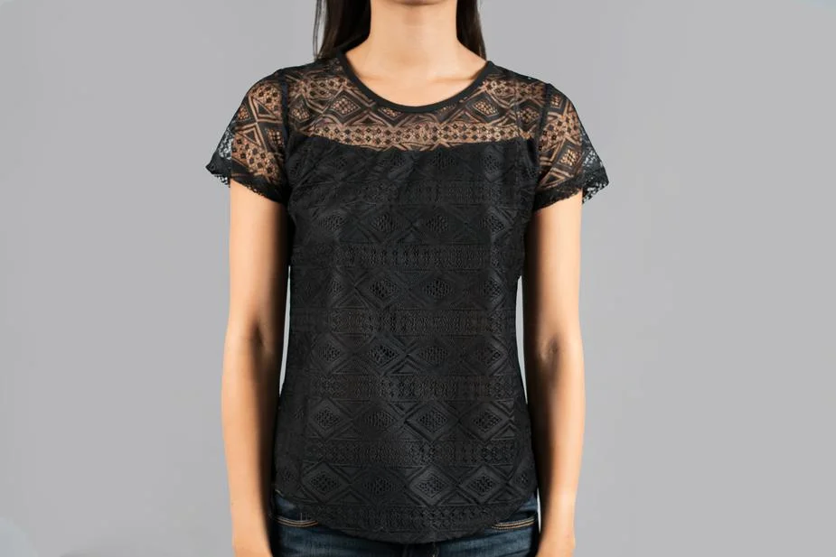 Women lace blouse with different colors