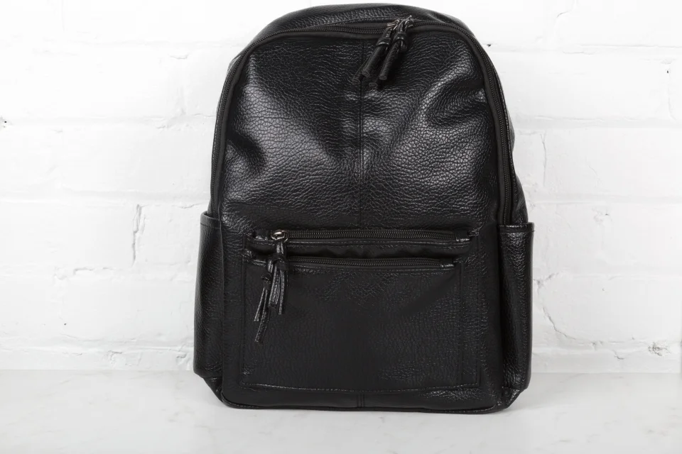 Black fashion women backpack