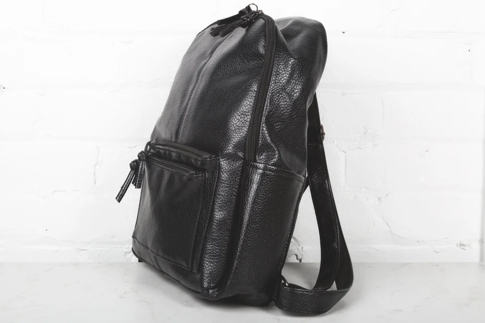 Black fashion women backpack